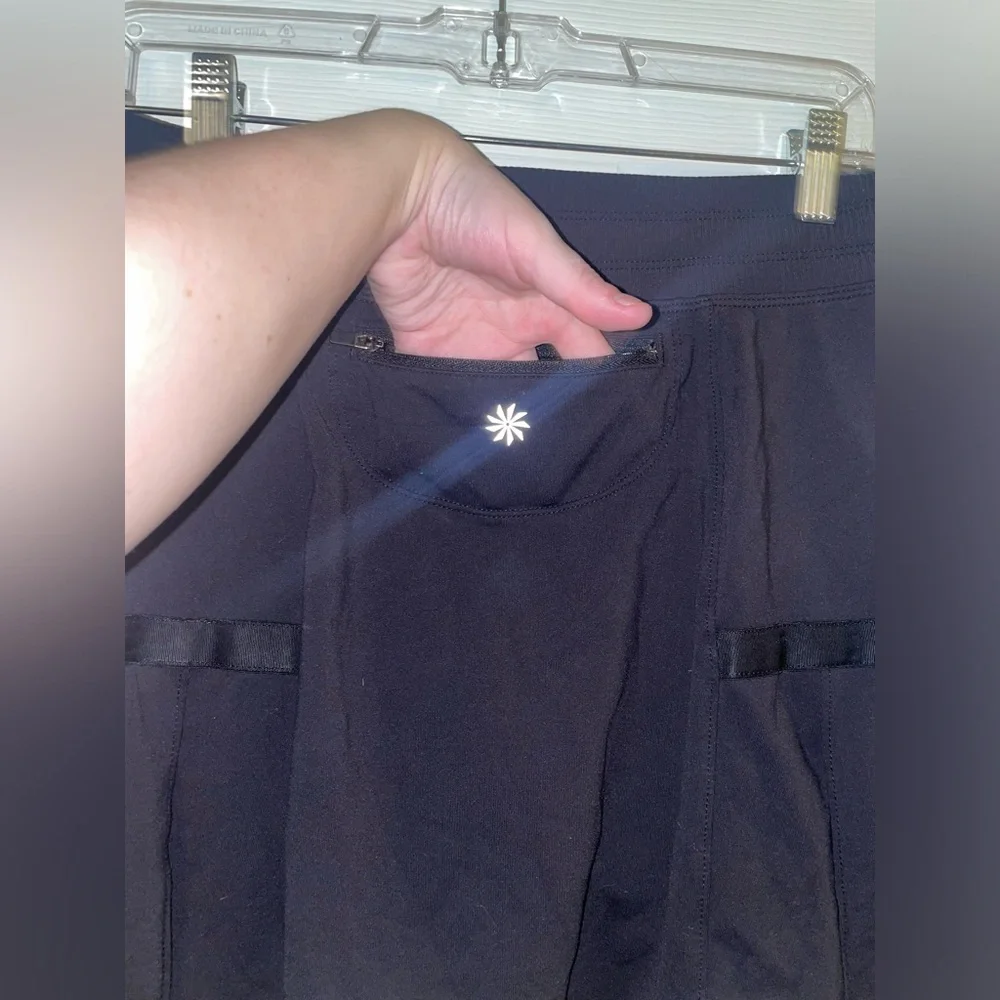 Athleta Black Any Sport Skort